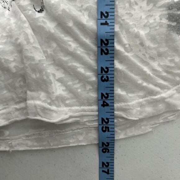 Panhandle Rock Roll T Shirt Womens Small Cowgirl Beaded Hoodie Y2K Gothic Biker - Picture 9 of 13